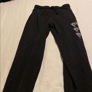 black joggers
